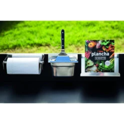 Cuisine D'extérieur ENO Modulo Acier Pour Plancha - 4 Modules -Le Monde du Barbecue Soldes Boutique accessoires credence eno ambiance 2 2