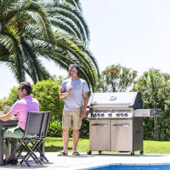 Pack Barbecue à Gaz Napoleon PRESTIGE 665 RSIB + Plancha Et Brosse -Le Monde du Barbecue Soldes Boutique barbecue gaz napoleon prestige 665 rsib 8 2