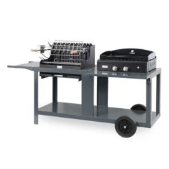 Le Monde du Barbecue Soldes Boutique -Le Monde du Barbecue Soldes Boutique barbecue mendy plancha baia 260 le marquier chariot mixte ardoise