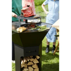 Le Monde du Barbecue Soldes Boutique -Le Monde du Barbecue Soldes Boutique bc woo 6022 brasero barbecook nestor original acier galvanise ambiance 4