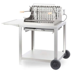 Produits populaires 10 Barbecue Ă Charbon Le Marquier Exclusive Mendy + Chariot - Inox