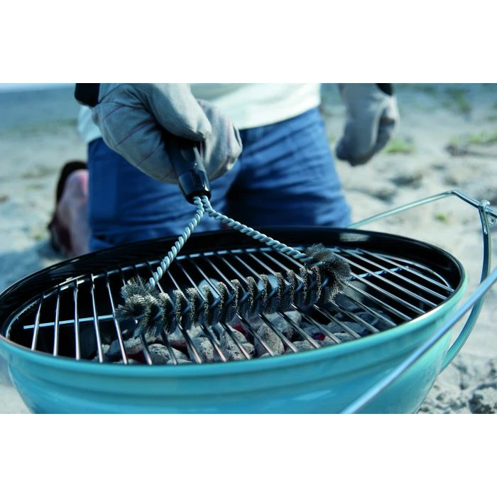 Brosse De Nettoyage Weber - En Forme De T, 30 Cm, Poils Acier Inoxydable 4 Brosse De Nettoyage Weber - En Forme De T, 30 Cm, Poils Acier Inoxydable – Image 2