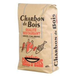 Charbon De Bois 40L "Qualité Restaurant" Grill O'Bois 3 Charbon De Bois 40L "Qualité Restaurant" Grill O'Bois