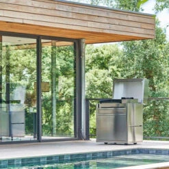 LED + Boîtier Pile + Interrupteur - Capot Chariot PAF/PIF Forge Adour -Le Monde du Barbecue Soldes Boutique chariot ferme plancha forge adour premium 60 inox 1 min