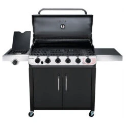 Barbecue à Gaz 6 Brûleurs Char-Broil Convective Series 640 B XL -Le Monde du Barbecue Soldes Boutique convective 640 face ouvert