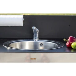 Cuisine D'extérieur ENO Modulo Inox Pour Plancha - 3 Modules -Le Monde du Barbecue Soldes Boutique cuisine exterieur inox modulo eno evier min