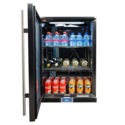 Napoleon Réfrigérateur 135L Pour Cuisine Extérieure Napoléon - Ouverture à Gauche -Le Monde du Barbecue Soldes Boutique frigo napoleon ouverture gauche ouvert plein