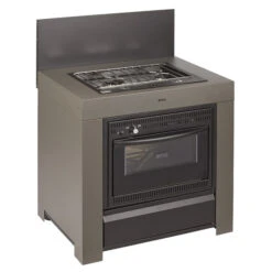 Cuisine D'extérieur ENO Modulo Acier Pour Plancha - 3 Modules Avec Cuisinière 12 Cuisine D'extérieur ENO Modulo Acier Pour Plancha - 3 Modules Avec Cuisinière -Le Monde du Barbecue Soldes Boutique mod7005 cuisiniere modulo gris cuisine exterieur eno cote 1