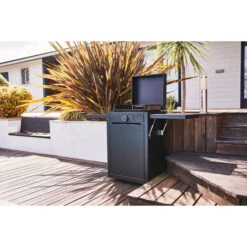 Pack Plancha électrique Forge Adour MODERN 45 Acier Noir + Chariot -Le Monde du Barbecue Soldes Boutique moderne45an plancha electrique forge adour modern 45 acier noir ambiance 1