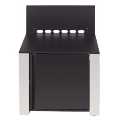 Modulo Pour Poser Une Plancha - Coloris Inox Et Noir - Cuisine D'extérieur ENO