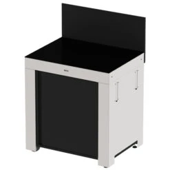 Modulo Plan De Travail - Coloris Inox Et Noir - Pour Cuisine D'extérieur ENO 13 Modulo Plan De Travail - Coloris Inox Et Noir - Pour Cuisine D'extérieur ENO -Le Monde du Barbecue Soldes Boutique modulo plan de travail inox noir cuisine exterieur eno 3