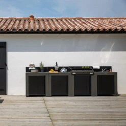 Cuisine D'extérieur ENO Modulo Acier Pour Plancha - 4 Modules