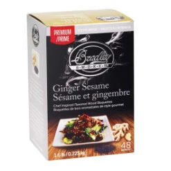Pack 48 Bisquettes De Fumage Bradley Smoker - Gingembre Sésame