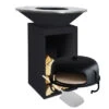 Pack Brasero Plancha OFYR Classic 85 Noir Avec Stockage + Four à Pizza 1 Pack Brasero Plancha OFYR Classic 85 Noir Avec Stockage + Four à Pizza -Le Monde du Barbecue Soldes Boutique pack ocsb 85 four pizza 1