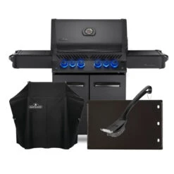 Le Monde du Barbecue Soldes Boutique 19 Pack Barbecue Gaz Prestige 500 Phantom Napoleon Série Limitée + 3 Accessoires