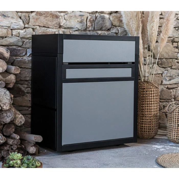 Pack Plancha Forge Adour PREMIUM 60 Acier Noir Et Gris + Chariot Et Capot 4 Pack Plancha Forge Adour PREMIUM 60 Acier Noir Et Gris + Chariot Et Capot – Image 2