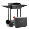 Pack Plancha à Gaz Forge Adour ORIGIN 45 Acier + Chariot Et Housse -Le Monde du Barbecue Soldes Boutique pack plancha origin gaz 45 acier forge adour chariot housse