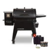 Pack Barbecue Pit Boss Navigator 850 + Housse + 3 Sacs Pellets + Pierre à Pizza -Le Monde du Barbecue Soldes Boutique pit boss navigator 850 pack automne min 1