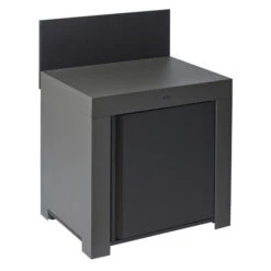 Modulo Plan De Travail - Gris Acier - Cuisine D'extérieur ENO -Le Monde du Barbecue Soldes Boutique pmod7001 modulo standard acier cuisine exterieur eno 1